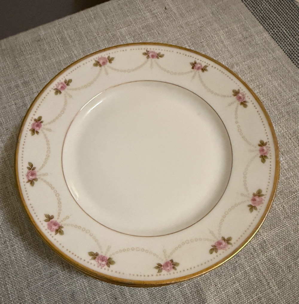 Lot of 5 Bread & Butter Plates BER126 BERNARDAUD Limoges China Porcelain 6 1/4"